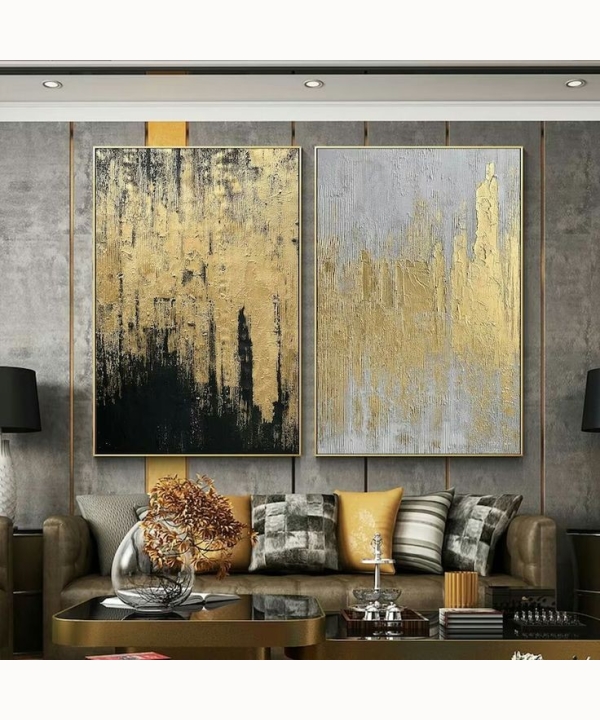Abstract Art 12 Set of 2