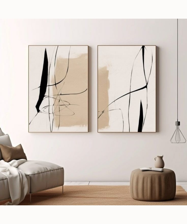 Abstract Art 3 Set of 2