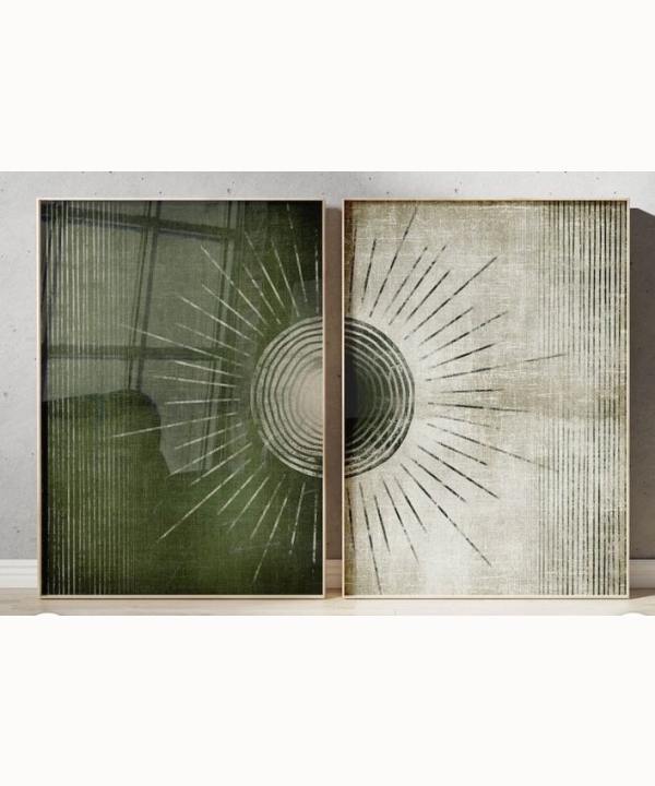 Abstract Art 35, Set of 2