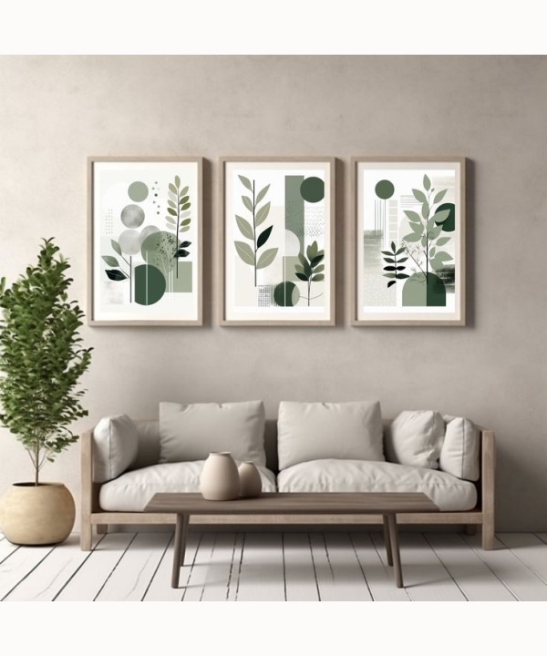 Abstract Art 39, Set of 3