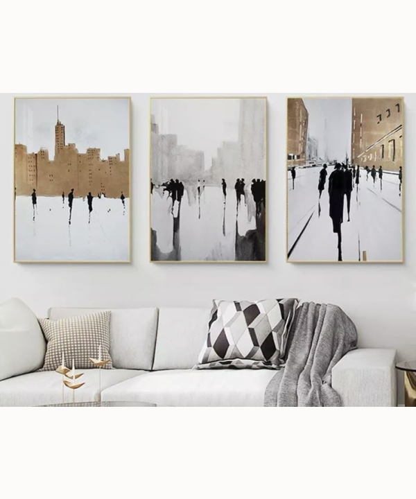 Abstract Art 49, Set of 3