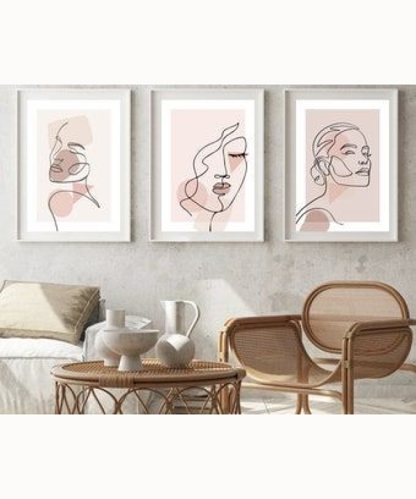 Abstract Art 50, Set of 3