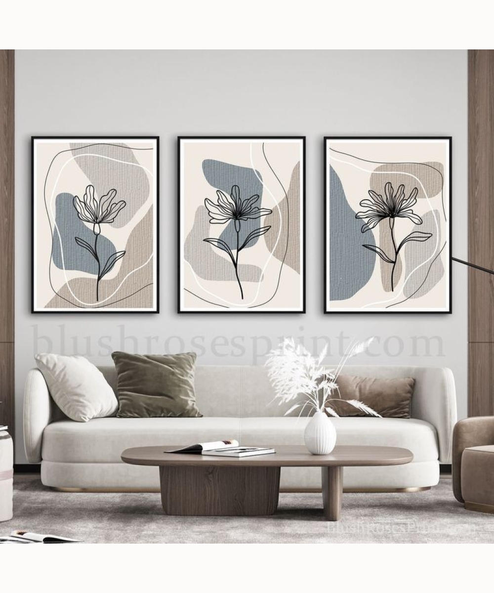 Abstract Art 51, Set of 3