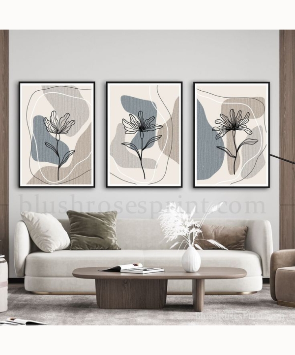 Abstract Art 51, Set of 3