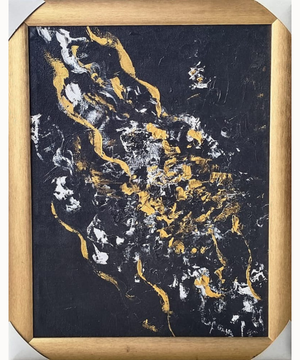 Abstract Hand Painted Wall Art 30"/40"