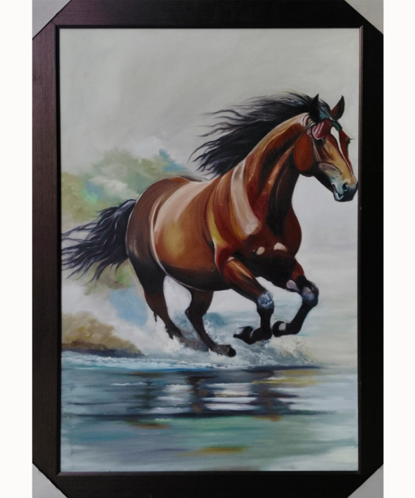 Hand Painted Oil Painting 29 "/42"