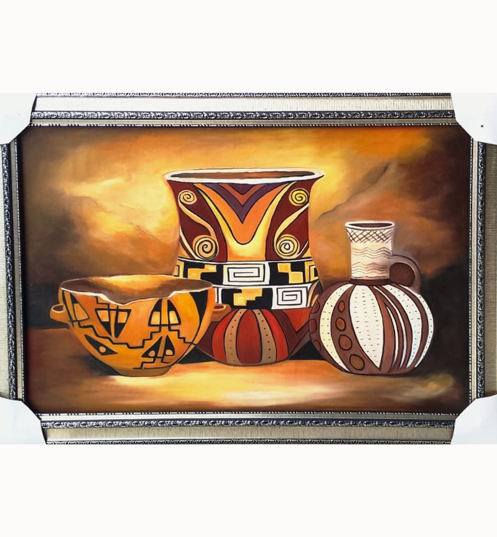 Hand Painted Oil Painting  29"/41" - Image 3
