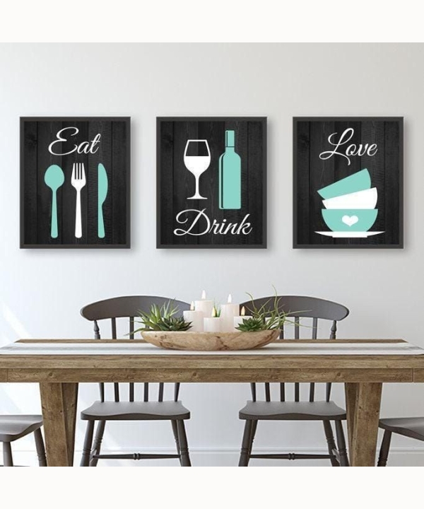 Kitchen Wall Art 17, set of 3
