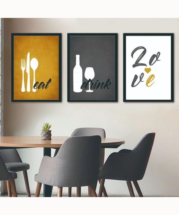 Kitchen Wall Art 20 , set of 3