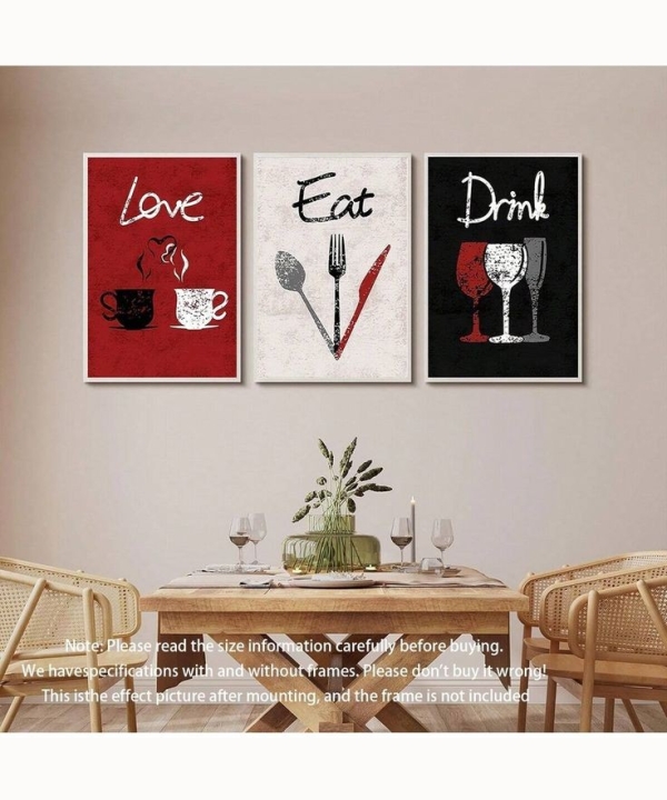 Kitchen Wall Art 21, set of 3