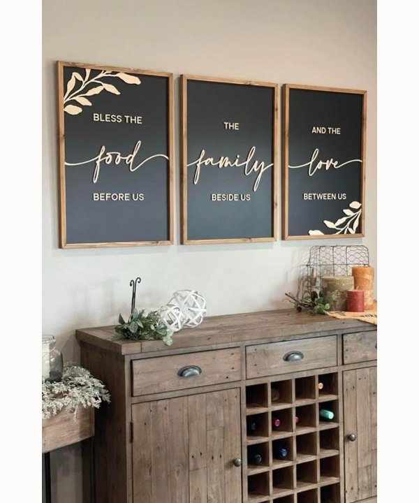 Kitchen Wall Art 24, set of 3