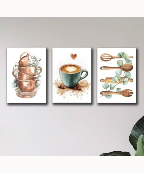 Kitchen Wall Art 4, set of 3