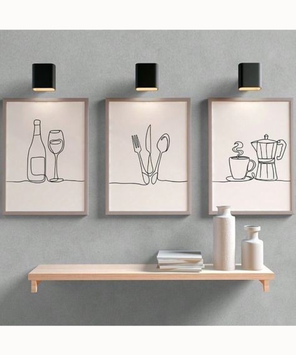 Kitchen Wall Art 5, set of 3