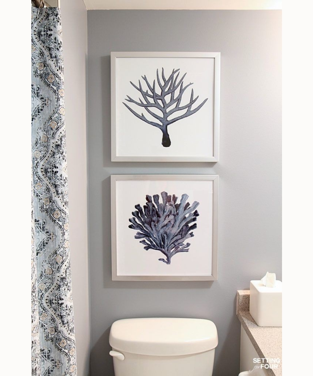 Bathroom Wall Art 19, Set of 2