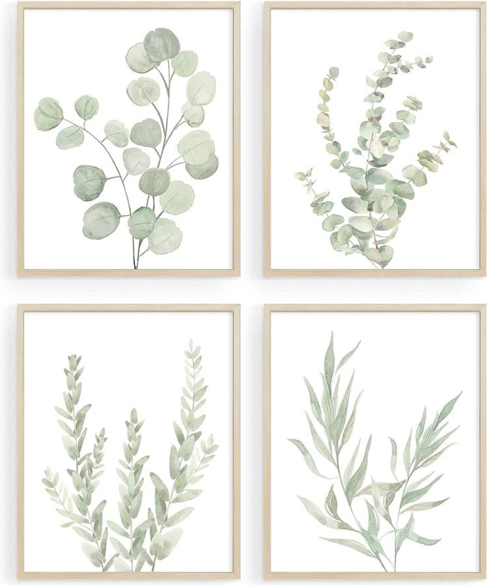 Bathroom Wall Art 2, set of 4