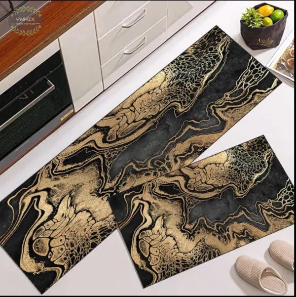 Extra Large Sized Anti Slip Water Absorbent Runner With Mat 11