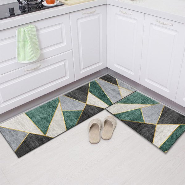 Extra Large Sized Anti Slip Water Absorbent Runner With Mat 13