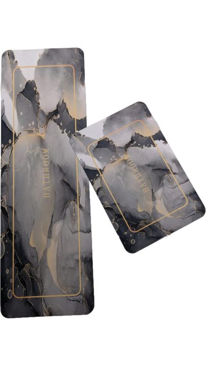 Extra Large Sized Anti Slip Water Absorbent Runner With Mat 14