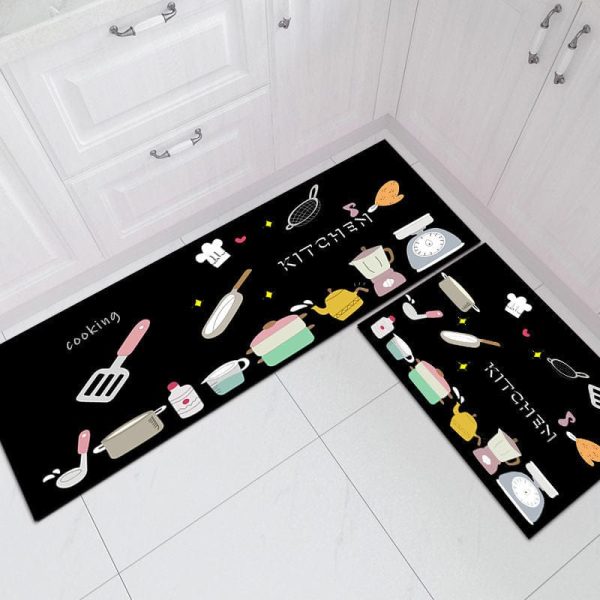 Extra Large Sized Anti Slip Water Absorbent Runner With Mat 16