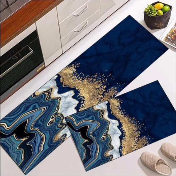 Extra Large Sized Anti Slip Water Absorbent Runner With Mat 22