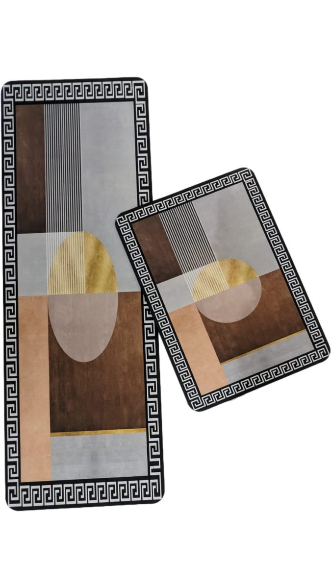 Extra Large Sized Anti Slip Water Absorbent Runner With Mat 23