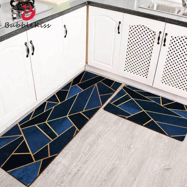 Extra Large Sized Anti Slip Water Absorbent Runner With Mat 27