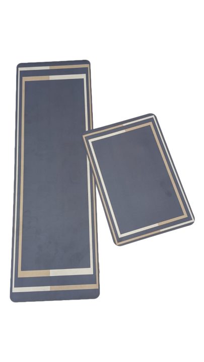 Extra Large Sized Anti Slip Water Absorbent Runner With Mat 37