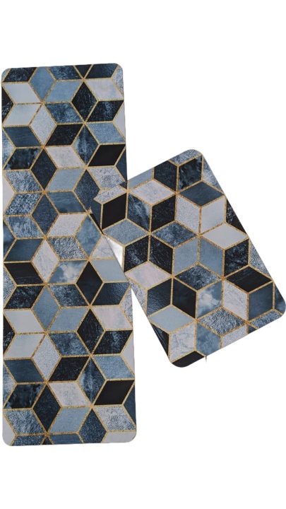 Extra Large Sized Anti Slip Water Absorbent Runner With Mat 41