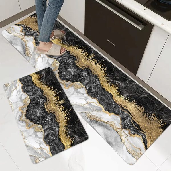 Extra Large Sized Anti Slip Water Absorbent Runner With Mat 9