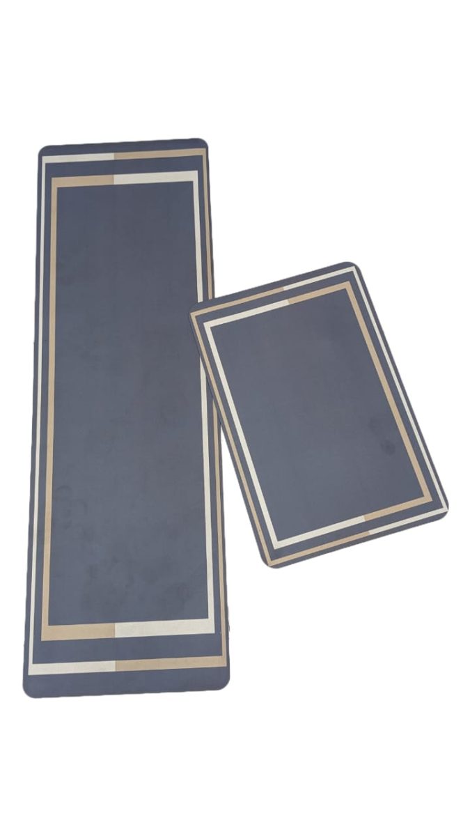 Large Sized Anti Slip Water Absorbent Runner With Mat 17