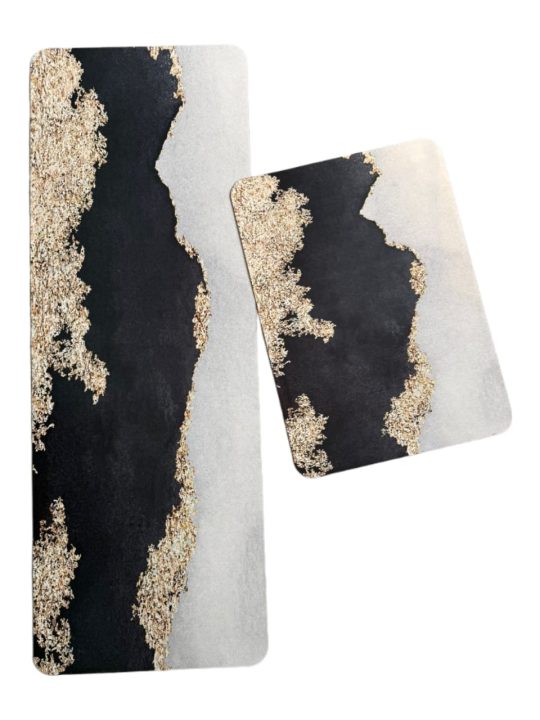 Large Sized Anti Slip Water Absorbent Runner With Mat 23