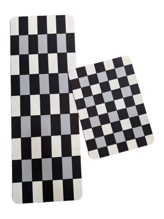 Large Sized Anti Slip Water Absorbent Runner With Mat 26