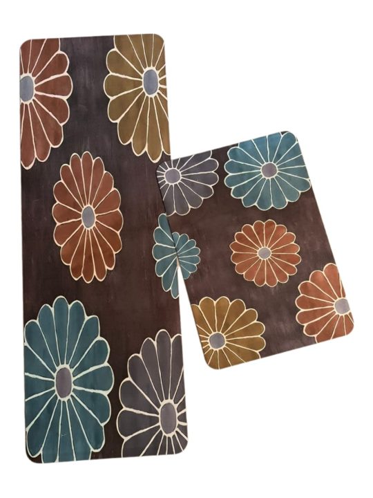 Large Sized Anti Slip Water Absorbent Runner With Mat 28