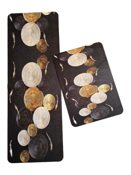 Large Sized Anti Slip Water Absorbent Runner With Mat 29