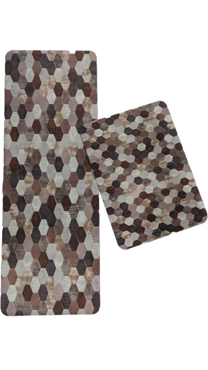 Large Sized Anti Slip Water Absorbent Runner With Mat 42