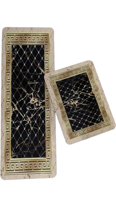 Large Sized Anti Slip Water Absorbent Runner With Mat 45