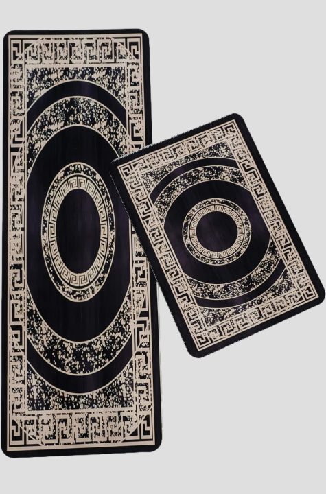 Large Sized Anti Slip Water Absorbent Runner With Mat 46