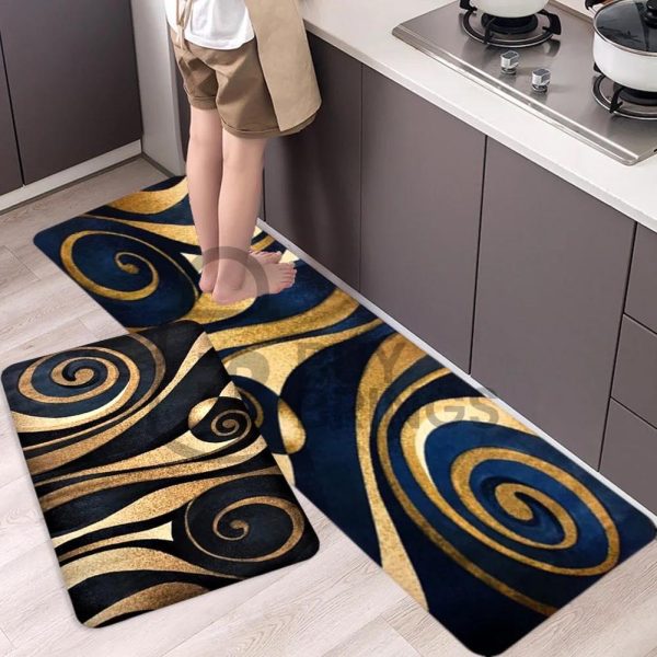 Large Sized Anti Slip Water Absorbent Runner With Mat 9