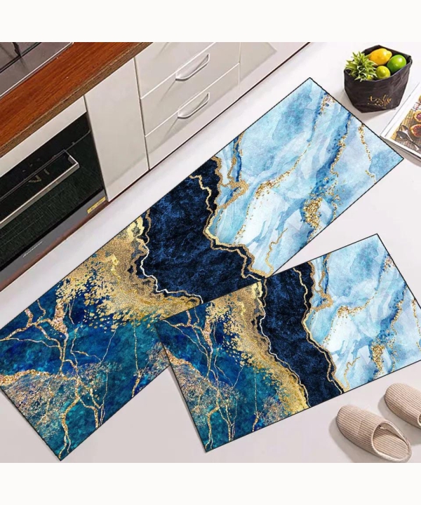 Medium Sized Anti Slip Water Absorbent Runner With Mat 16
