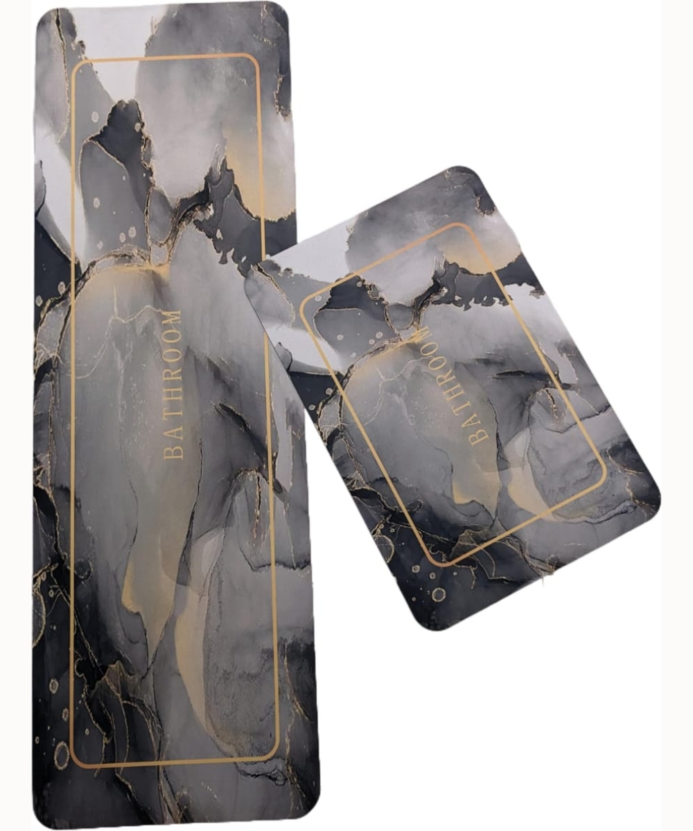 Medium Sized Anti Slip Water Absorbent Runner With Mat 22