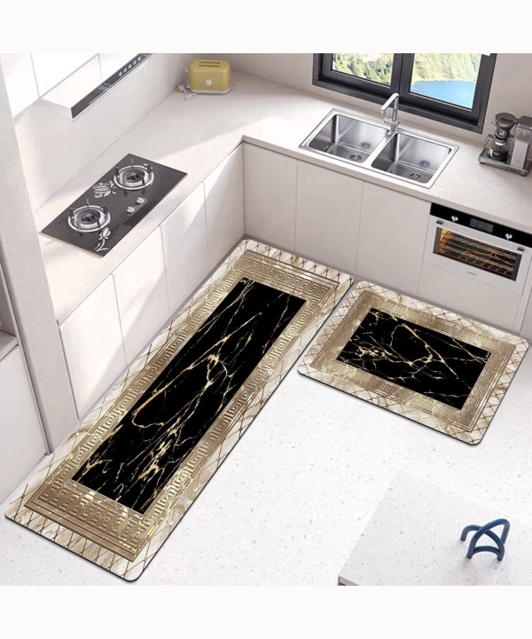 Medium Sized Anti Slip Water Absorbent Runner With Mat 23