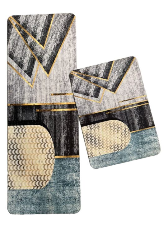 Medium Sized Anti Slip Water Absorbent Runner With Mat 5